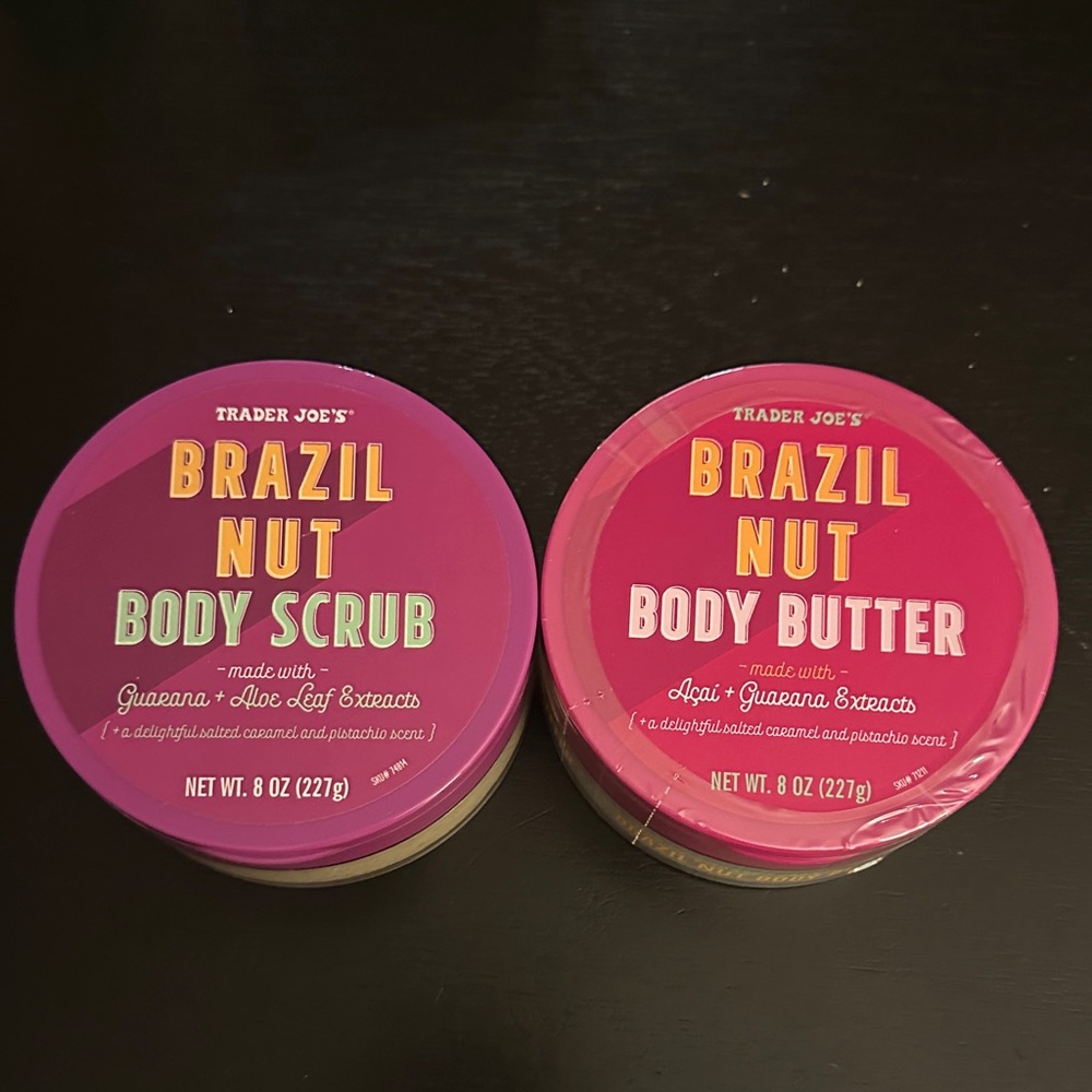 Trader Joe’s Brazil Nut Body Butter & Body Scrub